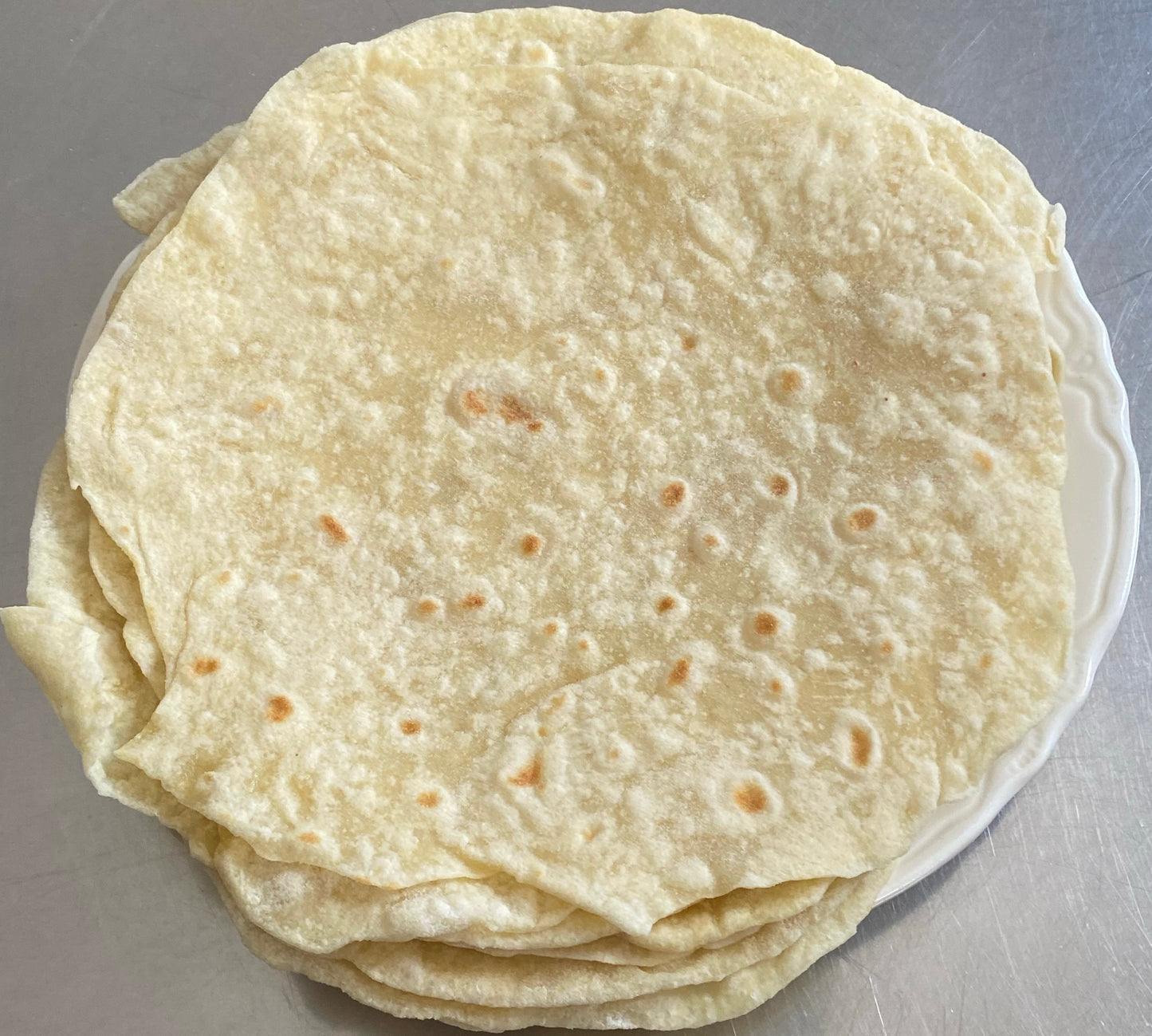 Organic Hand-rolled Sourdough Flour Tortillas (12)