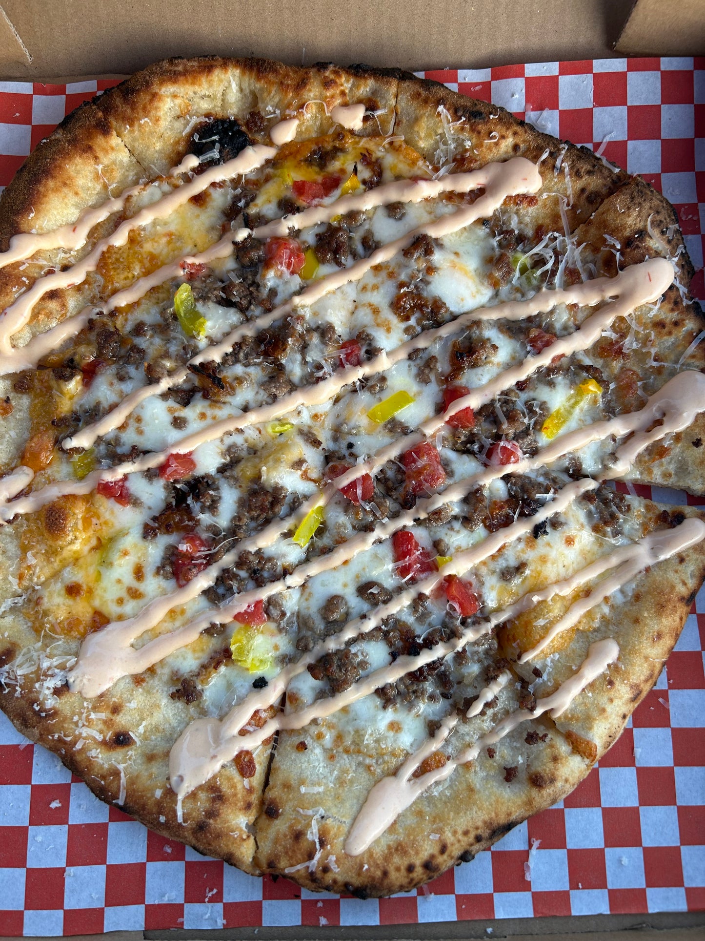 The Animal (Cheeseburger Pizza)