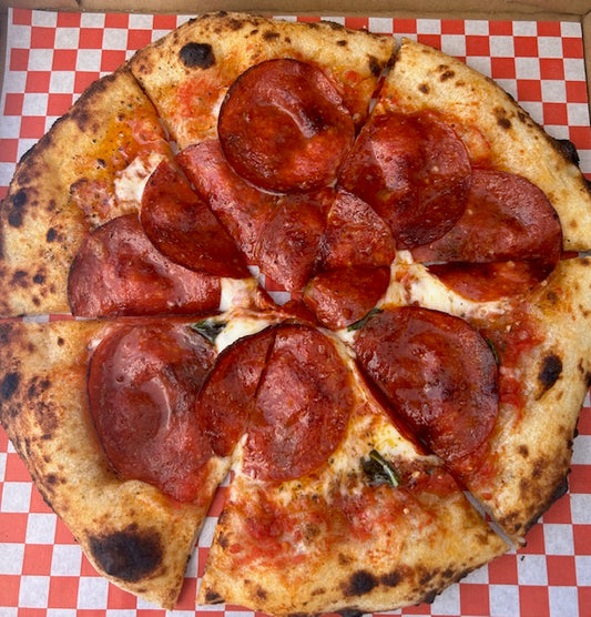 Calabrese pizza