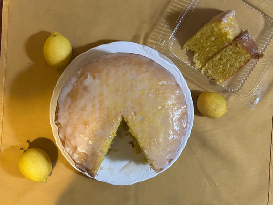 Lemon Cake with Lemon Glaze (Lg slice)