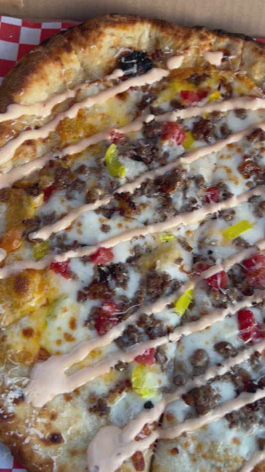 The Animal (Cheeseburger Pizza)
